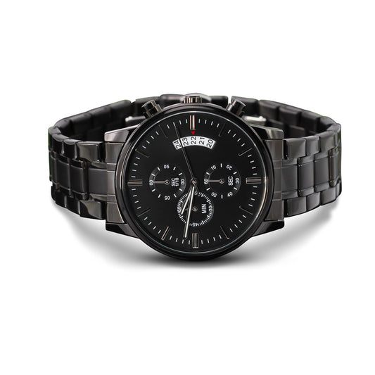 Custom Engraved Chronograph Watch Gift For Him