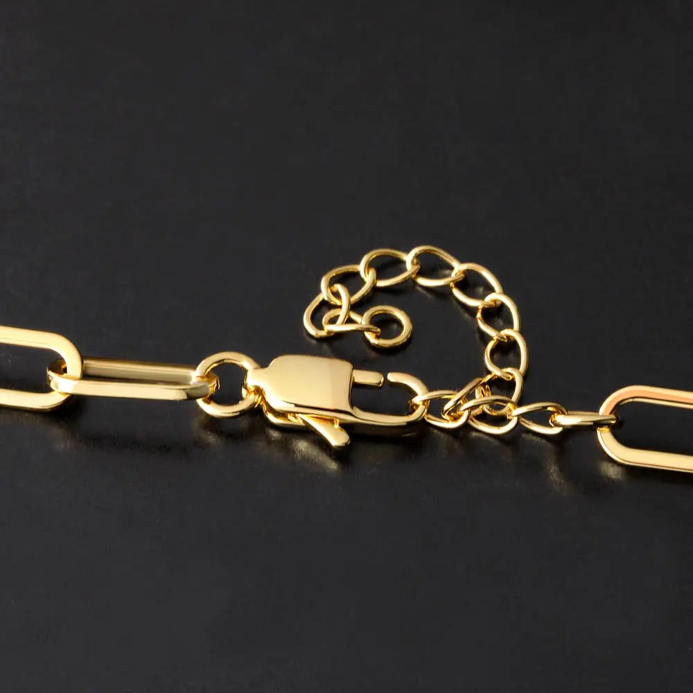 Daughter Gift Forever Linked Necklace From Mom Embellished Chain Necklace Birthday For Daughter Graduation Gift ShineOn Fulfillment