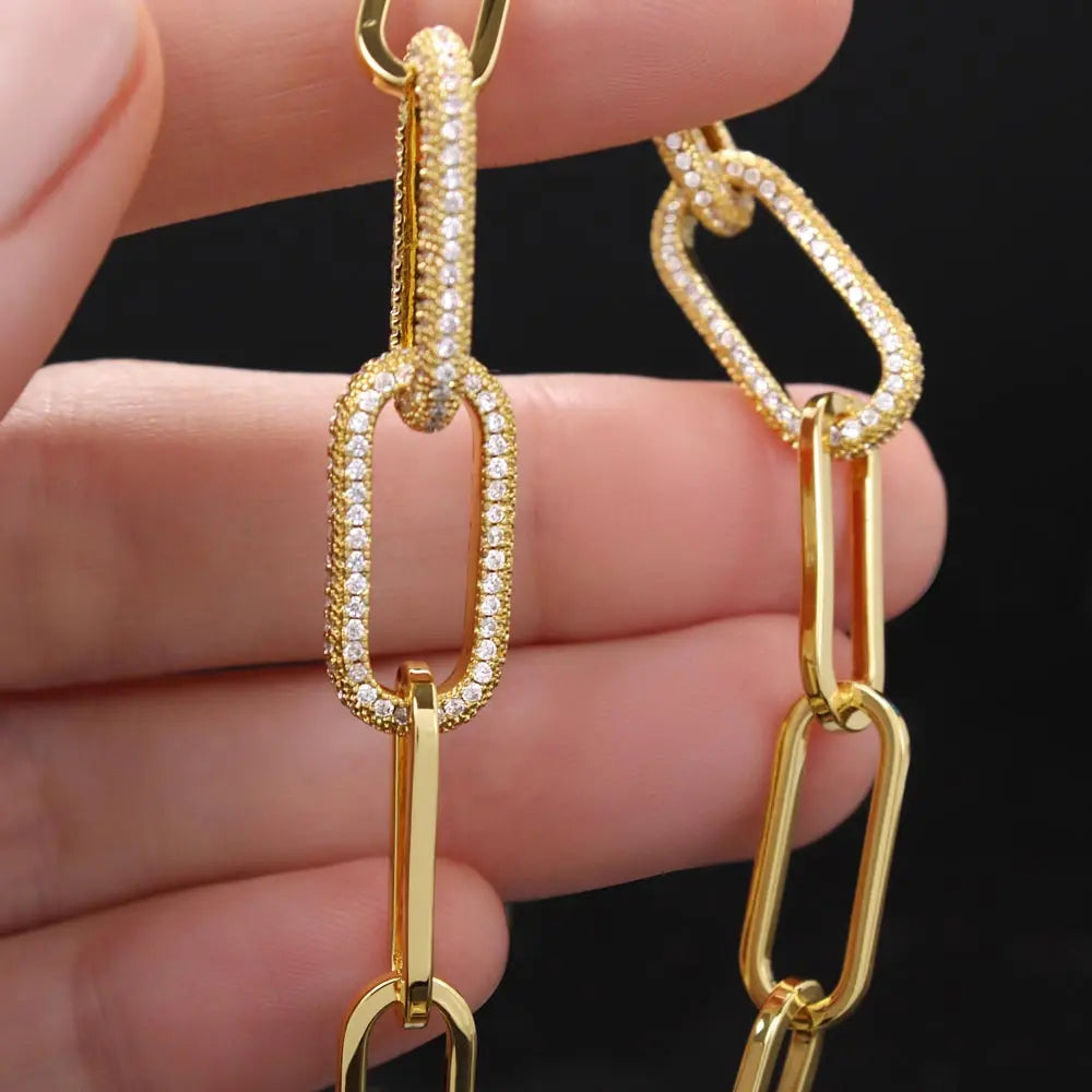 Daughter Gift Forever Linked Chain Necklace Embellished Chain Necklace Gift For Daughter Gift ShineOn Fulfillment