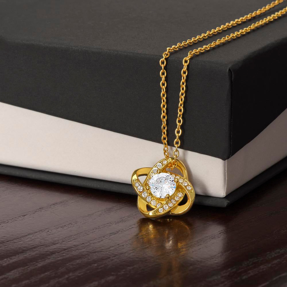 Love Knot Pendant Necklace Gift For Mom