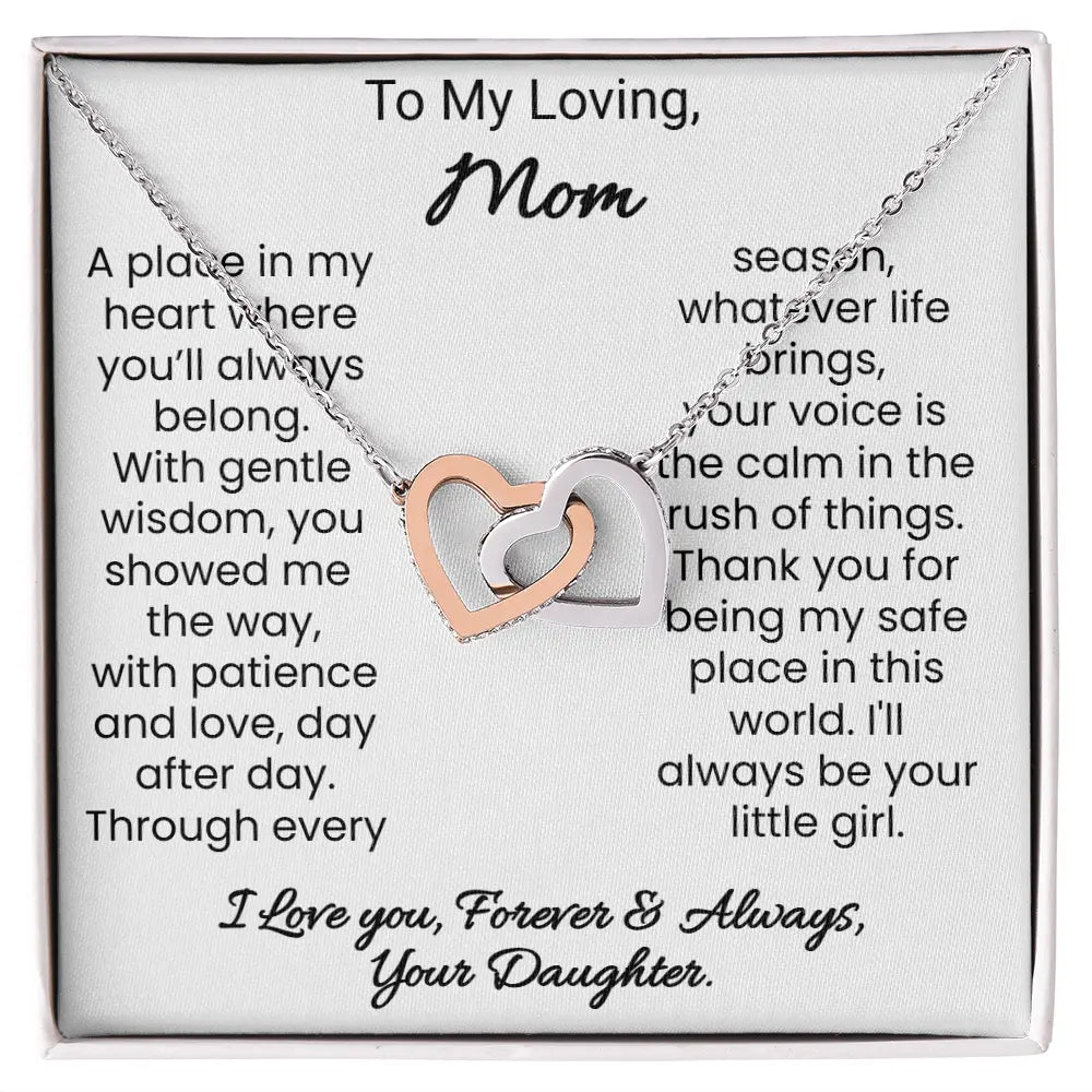 Mom Gift For Her Heart pendants Necklace Jewellery For Mothers Present ShineOn Fulfillment
