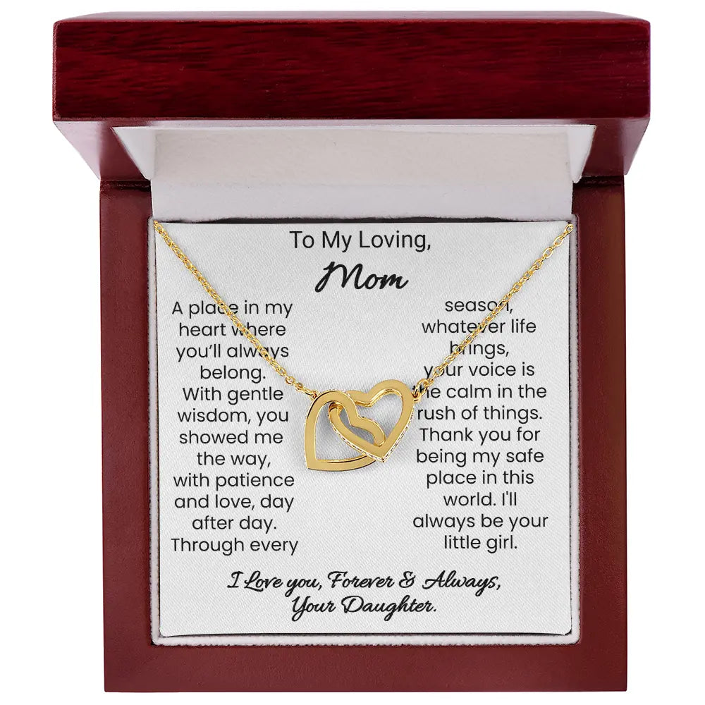 Mom Gift For Her Heart pendants Necklace Jewellery For Mothers Present ShineOn Fulfillment