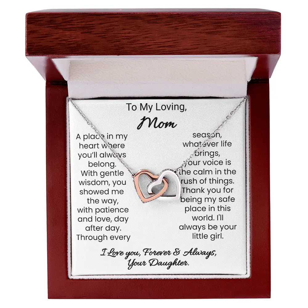 Mom Gift For Her Heart pendants Necklace Jewellery For Mothers Present ShineOn Fulfillment