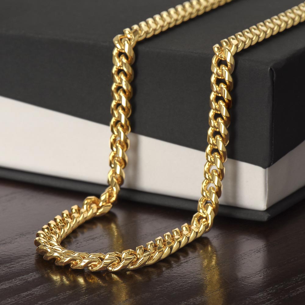 Cuban Chain Necklace Gift Yourself Men's Premium Jewelry