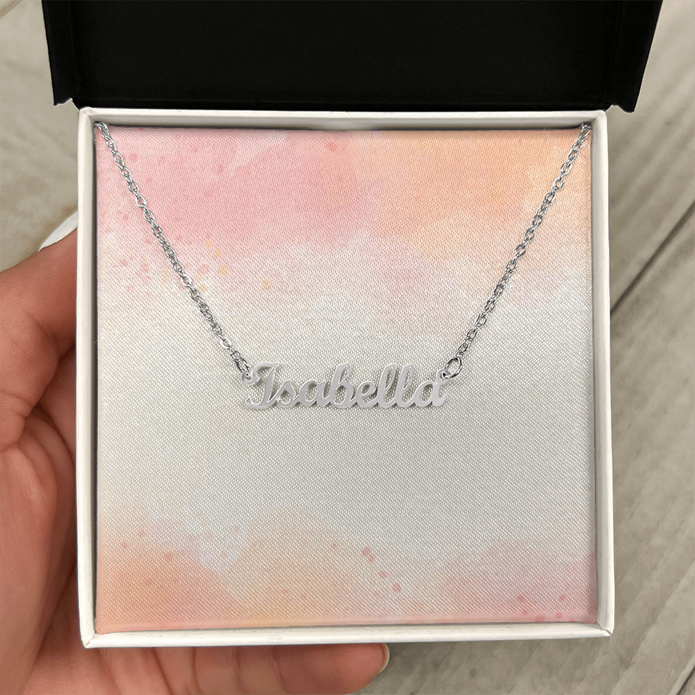 Name Necklace Gift Yourself Or Gift For Her Daughter Gift