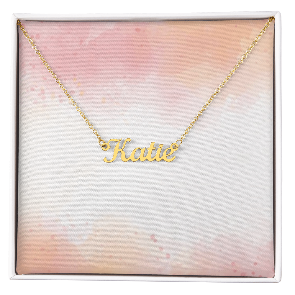 Name Necklace Gift Yourself Or Gift For Her Daughter Gift