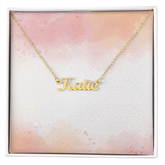 Name Necklace Gift Yourself Or Gift For Her Daughter Gift