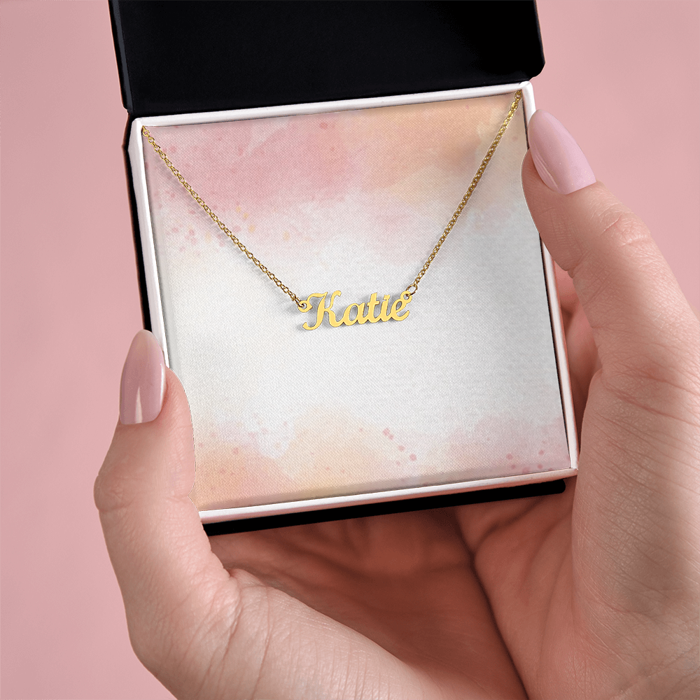 Name Necklace Gift Yourself Or Gift For Her Daughter Gift