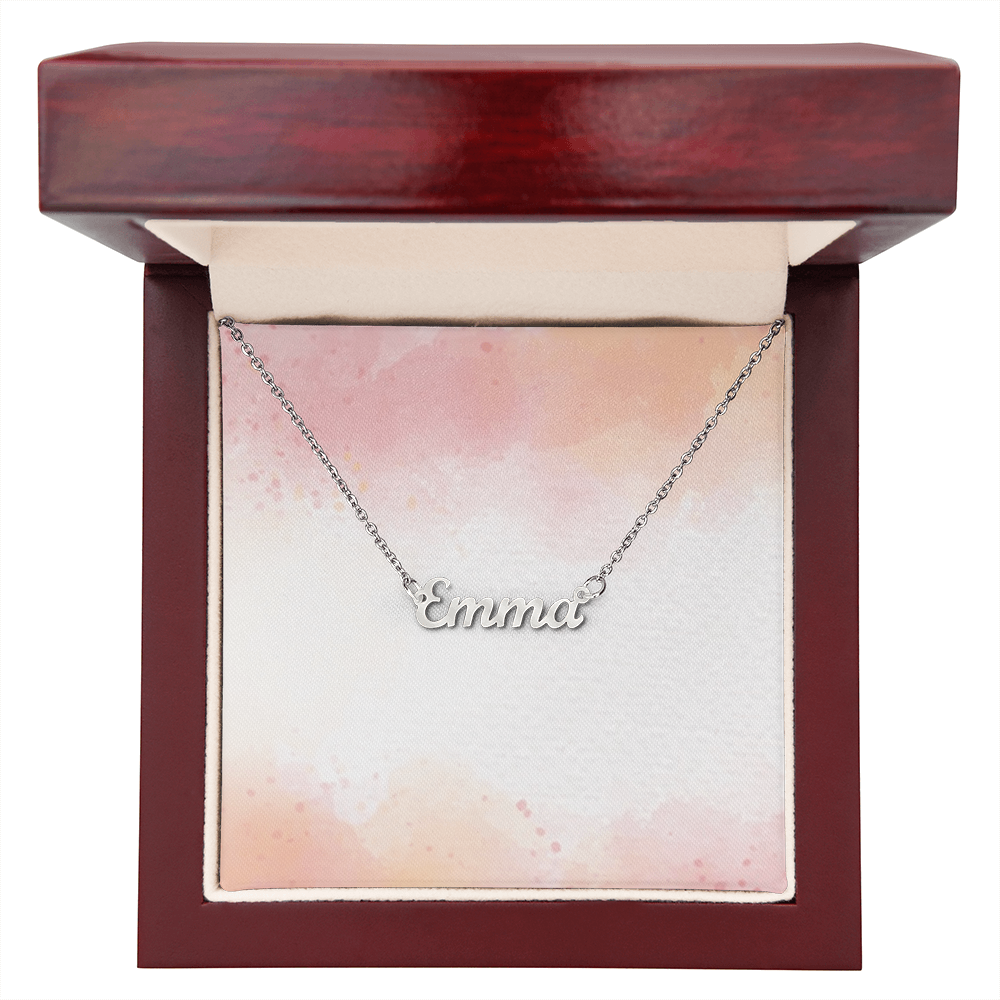 Name Necklace Gift Yourself Or Gift For Her Daughter Gift
