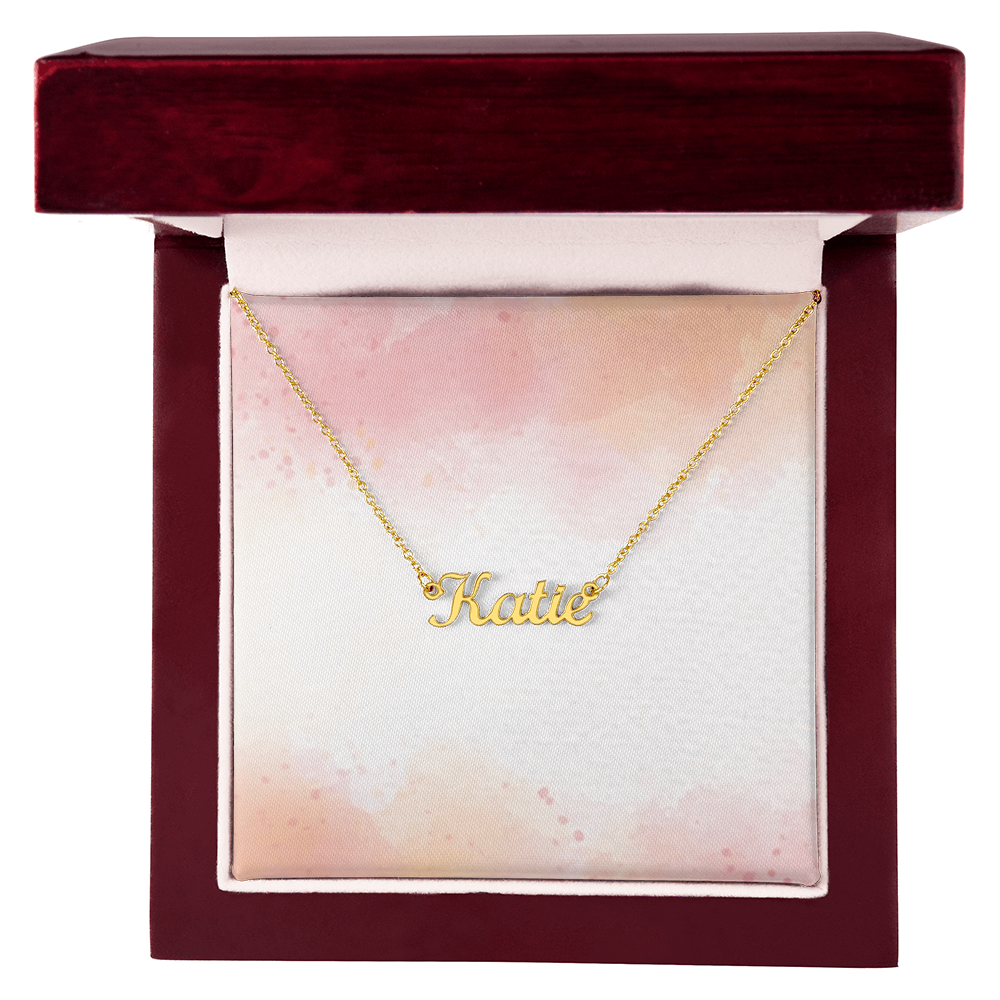 Name Necklace Gift Yourself Or Gift For Her Daughter Gift