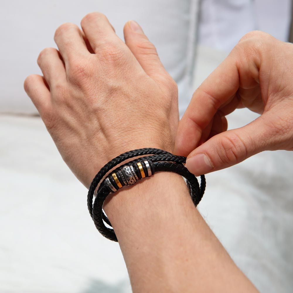Bonus Dad Bracelet Gift Stepdad Gift For Him Father's Present