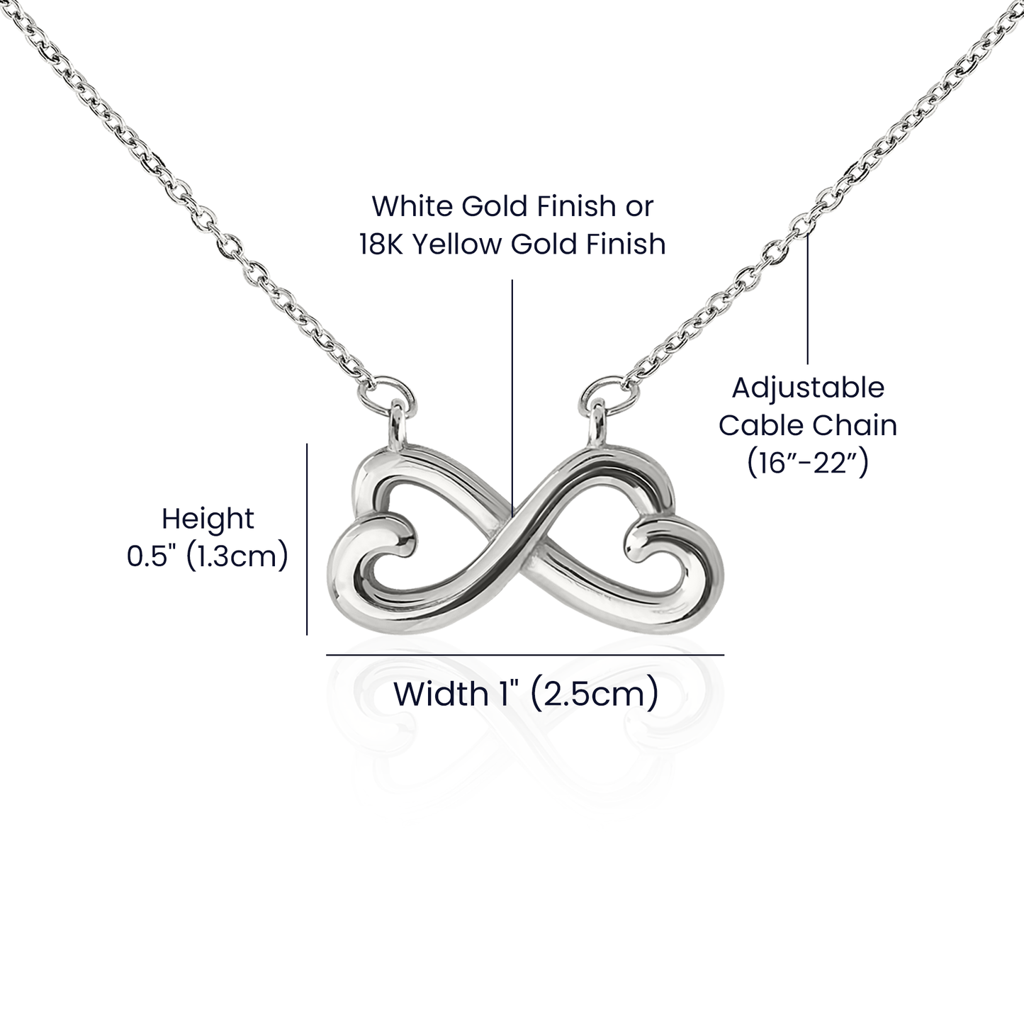 Endless Love Pendant Necklace Gift For Wife Fur Mom Pet Mom Gift