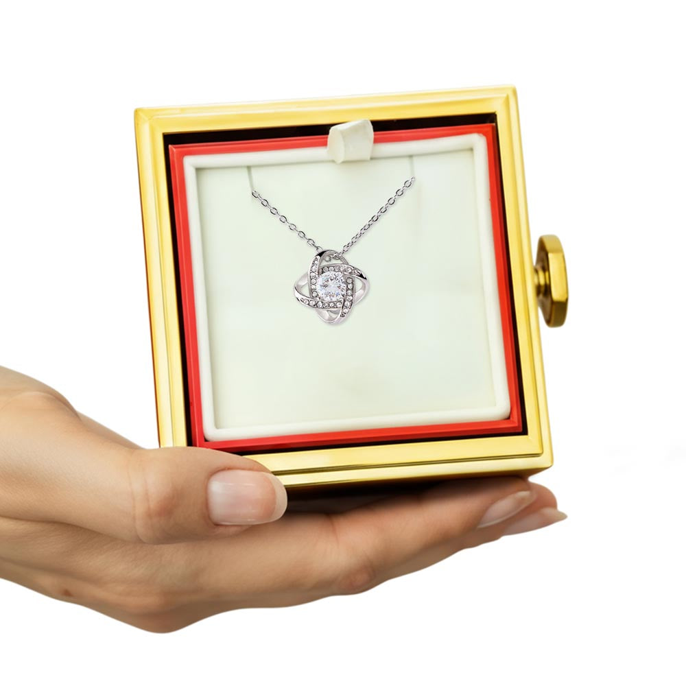 Gift For Her Stunning Pendant Necklace In A Luxurious Box With Forever Preserved Red Rose