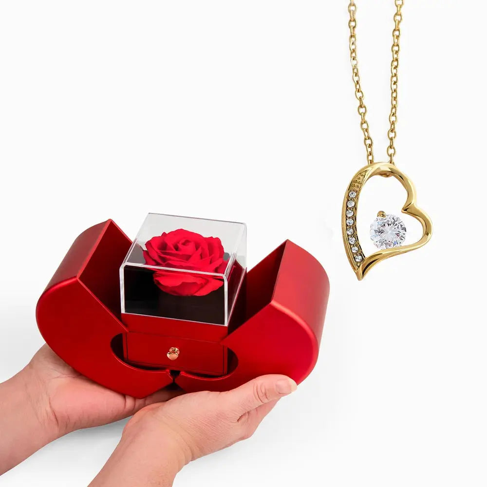 Wife Gift For Her Heart Pendant Necklace Anniversary Daughter Wedding Brides Maid Gift Mothers Day Girlfriend Soulmate Mother-in-law Gift ShineOn Fulfillment